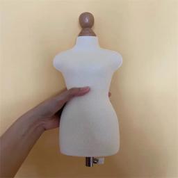 Feminino Manequim de Costura, Metade do Corpo Jóias, Flexível Mulheres Boneca, Escala Coth, Jersey Busto, Sem Base, Mini Tamanho, D237, Moda - Image 1