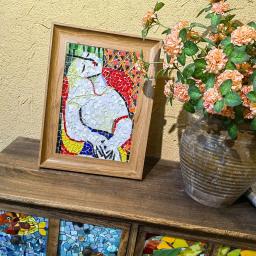 Mosaico de vidro transparente, Multi Color, DIY Mosaic Piece, fazendo pedras para artesanato, Hobby Arts, decoração da parede Home, Arte, 100g - Image 2