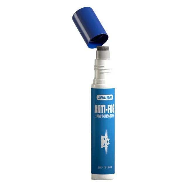 Agente Antifog Sólido para Óculos de Natação, Lentes de Vidro e Máscaras de Mergulho - Solução Limpa e Previne Névoa, Fórmula F3O4, 10ml