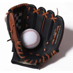 Luvas de beisebol espessadas para adultos, engrenagem protetora do coletor, engrenagem de mão esportiva resistente ao desgaste, 12,5 em PVC - Image 6