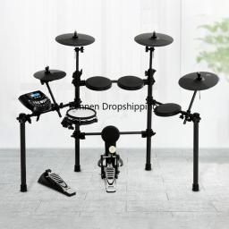 Midi tambores eletrônicos instrumento musical conjunto prática profissional bateria eletrônica acessórios bateria eletrônica gatilho tambor - Image 4
