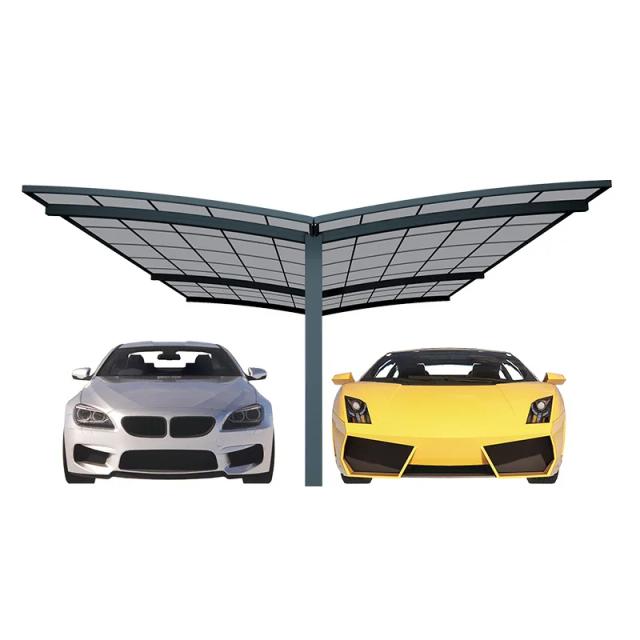 Pérgola Arqueada Impermeável: Abrigo Solar Personalizado para seu Carro