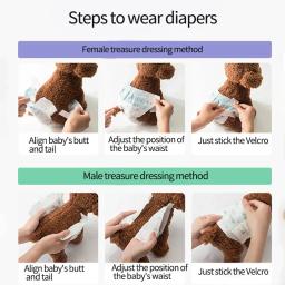 10 pces cão de estimação fraldas masculino fêmeas absorvente ajustável doggy roupa interior descartável calças respiráveis fisiológicas para cães - Image 5