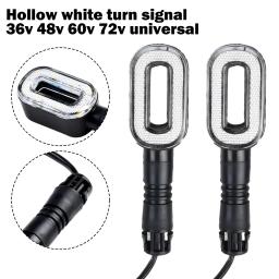1 par ebike luz traseira lâmpada 36v 48v 60v 72v bicicleta elétrica lanterna traseira sinal de volta luz rack lâmpada luz da cauda - Image 6