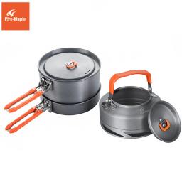 Fire Maple-Camping Panelas, Utensílios, Pratos, Acampamento Cooking Set, Caminhadas, Trocador de Calor Pot, Chaleira, Louça Turismo ao ar livre, FMC-FC2 - Image 1