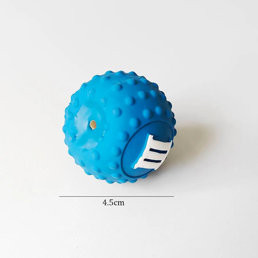 Bolas De Borracha Interativas Para Animais De Estimação, Brinquedo Mastigável, Limpeza De Dentes, Cachorro, Cão, Gato, Limpeza De Dentes - Image 1