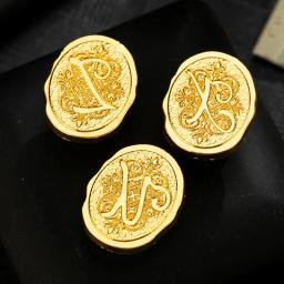 Metal Wax Sealing Stamp Head, 26 Letter Head, DIY Scrapbooking, Convites De Casamento, Cartão, Envelope, Ferramentas De Decoração - Image 2