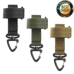 Multi-purpose luvas de náilon gancho luvas de trabalho clipe de segurança ao ar livre tático escalada corda acampamento pendurado buck acampamento ao ar livre - Image 1