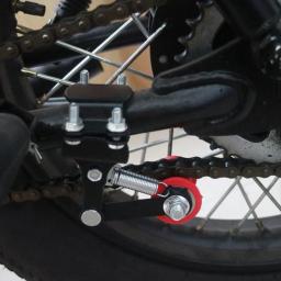 Tensor de corrente de polia com rodas guia, ferramentas de rolo ajustador, rolo tensor de ferro para 50cc-500cc atv motocross para dirt bike - Image 4