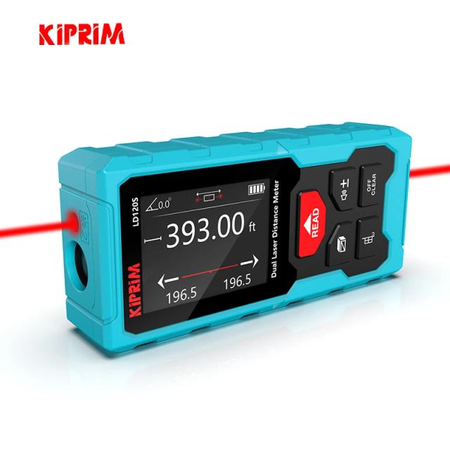 Kiprim Medidor de Distância a Laser Recarregável 120m