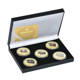 Conjunto de moedas comemorativas da guerra mundial, lembrança militar, presente colecionável para veterano, guerra mundial - Image 5