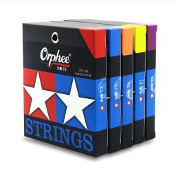 Orphee NOVA série Fire Lock Cordas de guitarra acústica Nano com revestimento duplo antiferrugem Cordas de guitarra de alto nível - Image 2