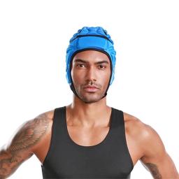 Capacete macio à prova de choque para crianças e adultos, protetor de cabeça ajustável, capacete de futebol - Image 4