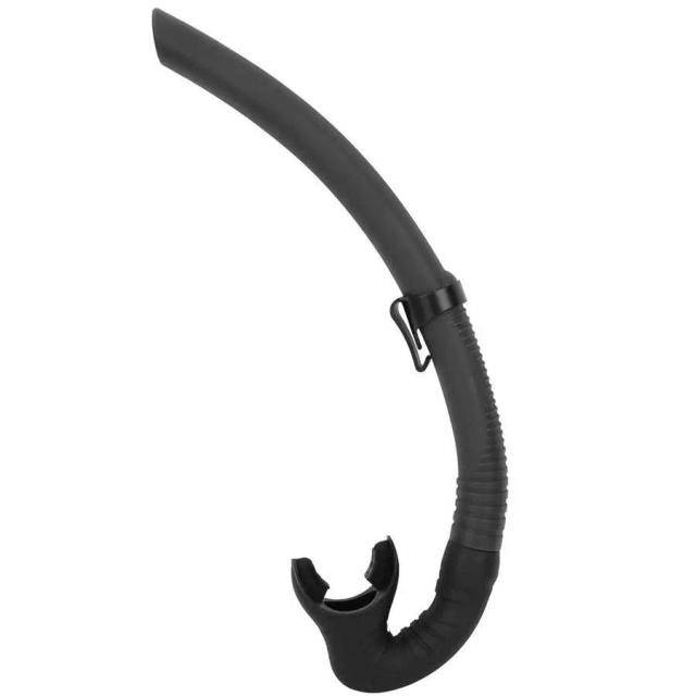 Snorkel Dobrável de Silicone para Esportes Aquáticos e Mergulho em Tamanho Adulto
