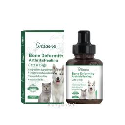 Bone Deformation Treatment, ArthritisHealing Osteoartrite, Suplementos para Ingredientes DysPlasia para Cães e Gatos, 30ml - Image 1