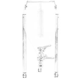 Fermentador cônico plástico para Home Brewing, Home Brewing, 35L - Image 2