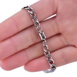 Rodada Forte Fechos Magnéticos, Ródio End, Conectores para Fazer Pulseira De Couro Jóias, Fit Pulseiras e Colar, 5 Conjuntos - Image 3