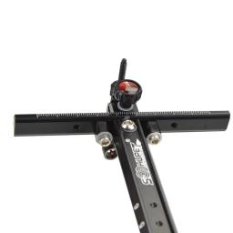 Arco e flecha Recurve Bow Sight, T Sight, Liga de alumínio, Acessórios para esportes ao ar livre, caça, tiro, treinamento, 6 polegadas, 1pc - Image 4