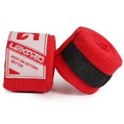 Lekaro-faixa de algodão stretch para boxer, bandagem de pulso para sanda, muay thai, boxer, treinamento de luta, relógio esportivo, 2 rolos, 4m - Image 4