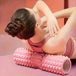 Mini rolo de massagem nas costas de espuma - alivia a tensão muscular e melhora o desempenho atlético, adequado para ioga, pilates e fitness - Image 1