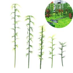 Artificial Plant Plastic Tree Branch, Simulação De Bambu, Acessórios De Paisagem Em Miniatura, Decoração De Cenário De Jardim, 20Pcs, 50Pcs - Image 6