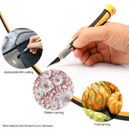 Precision Craft Bisturi Set, Inclui 10 Lâminas à Prova de Ferrugem, Arte DIY, Escultura Gravura e Hobby Uso - Image 3
