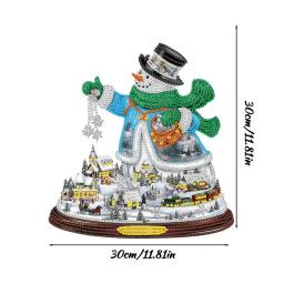 DIY Kit Pintura Diamante para Crianças, 5D Decoração de Pedras Preciosas, Forma Especial, Broca Parcial, Presente de Natal - Image 6