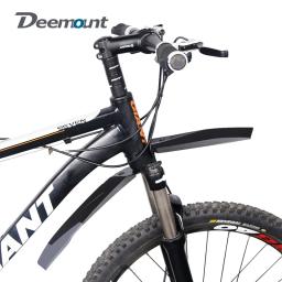 Deemount 1 par nova bicicleta paralama montanha 26 27.5 29 polegada asas de lama dianteiro/traseiro fender montagem rápida 27.2-34.9mm selim - Image 5