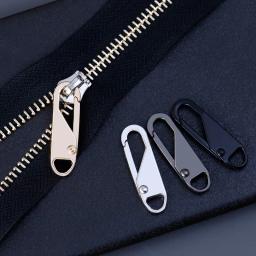Universal Destacável Metal Zipper Head Repair Kits, Extrator de Zíper, Slider, Artesanato DIY, Costura, Acessórios de Roupas, 10Pcs - Image 2