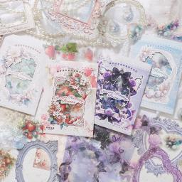 Diário do Projeto do Dreamcatcher Adesivos decorativos, Papelaria Kawaii, Adesivos móveis, Scrapbooking, Artesanato DIY, 35Pcs por lote - Image 1