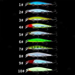 Minnow iscas de pesca 11cm 13g de fundição longa artificial biônico falso isca ao ar livre equipamento de pesca acessórios - Image 2