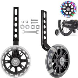 Roda de bicicleta auxiliar para crianças, 12, 14, 16, 18, 20 Polegada, Kids Bike Training Wheels, Side Balance, Stabiliser Mounted Kit - Image 1