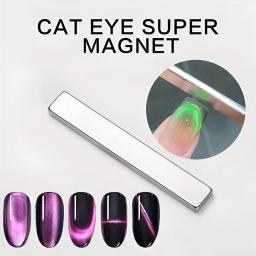 Caneta magnética de unhas para manicure, pintura 3D Cat Eye, varinha magnética de ponta dupla, polonês em gel, pintura mágica, DIY e ferramentas de salão - Image 1