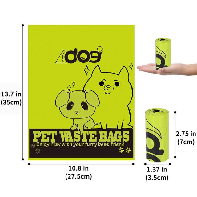 Sacos de Lixo Biodegradáveis para Cães com Dispenser - Praticidade e Sustentabilidade na Limpeza de Fezes de Pets