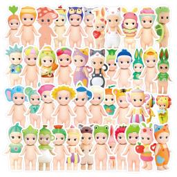 10/30/60 pçs personagem bens sonny ângulo dos desenhos animados adesivo decalques brinquedos diy mala skate telefone bagagem bicicleta adesivos presente - Image 2