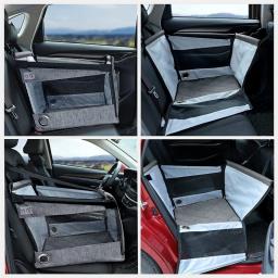 Car Seat Estável Portadores para Animais de Estimação, Acessórios para Cães, Seguro, Portátil, Filhote de Cachorro Cestas, Protetor De Malha, Impermeável, Ao Ar Livre, Suprimentos - Image 2