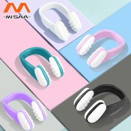Natação Nariz Clipe com Caixa, Ambiental Soft Silicone Nose Clip para Crianças e Adultos, Natação Esporte Mergulho Equipamento de Proteção, Iniciante - Image 1
