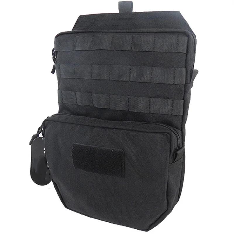 Mochila de hidratação tática, Airsoft Combat Molle Water Bag, Caça Caminhadas Vest, Expansão anexada bolsa, Equipamento - Image 1