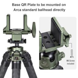 Sunwayfoto SM-86 caça tripé rifles arma resto para tiro sela montar para arca swiss braçadeira adaptador - Image 3