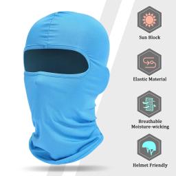 Balaclava tática máscara facial completa caminhadas ciclismo cs acampamento caça boné bicicleta cabeça capa verão das mulheres dos homens máscara de esqui - Image 2