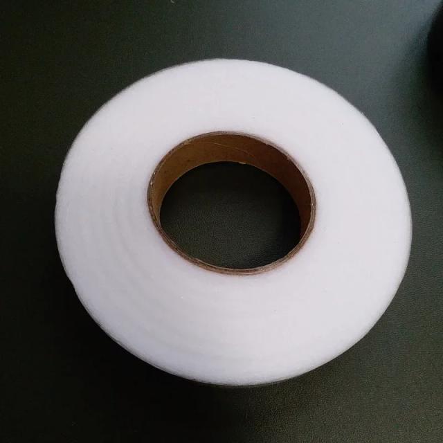 Entretela Dupla Face para Costura de Tecido - 3cm x 90 Jardas em Preto e Branco, 1 Unidade