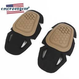 Eden-joelheiras táticas para treinamento de paintball e airsoft, joelheiras de nylon para combate, g4, par - Image 5