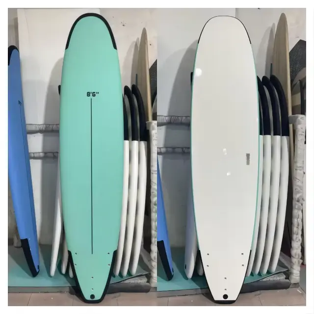 Prancha IXPE Super Soft Top com EVA Bumper para Surf e Longboards de Alta Qualidade