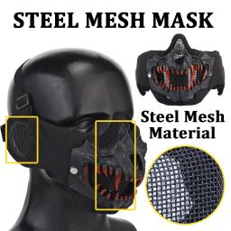 Capacete de Airsoft FAST com máscara Tactical Goggles, Equipamento de proteção balístico super grosso de 6 MM, para jogo de paintball de tiro CS BB CQB - Image 5