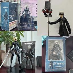 Deluxe PVC Action Figurine, Figuras Anime, Brinquedos Modelo Colecionáveis, Coleção de Presentes, NieR:Automata 2B Yorha No.2 Tpye B, 28cm - Image 1