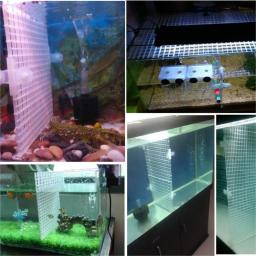 Multifuncional Fish Tank Grade Divisor, Fish Tank, Filtro Inferior, Placa De Isolamento De Areia, Placa De Grade, Aquário - Image 3