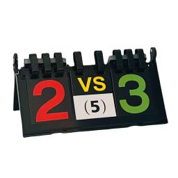 Placar para esportes internos e ao ar livre, Tabletop, Manual, Marcador, Marcador Flip, Placar, Competição Basquete, Jogos De Equipe De Tênis De Mesa - Image 1