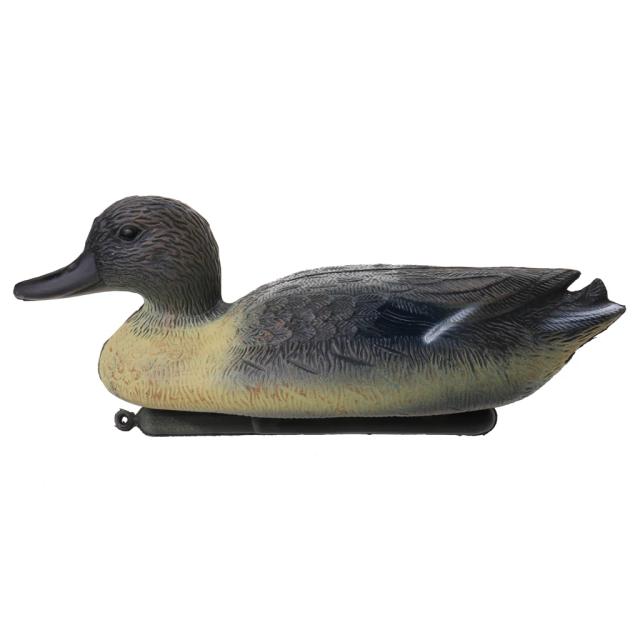 Pato Flutuante de Plástico para Caça - 8 Peças de Decoração Masculina para Jardim e Gramado