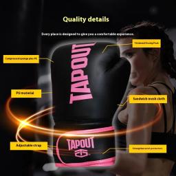 Luvas de boxe Starlight para homens e mulheres, karatê PU, muay thai, luta livre, treinamento MMA Sanda, equipamento para adultos e crianças - Image 4