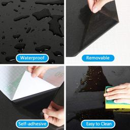 Papel De Parede De Vinil Brilhante Para Decoração De Móveis, Adesivos De Parede Impermeáveis, Adesivo Adesivo Para Mesa De Banheiro E Cozinha - Image 4
